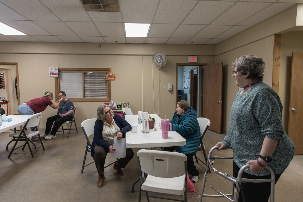A peak inside TVDSI's Day Center in Greenleaf, KS. TVDSI's Day Centers provide adults with disabilities in Marshall and Washington counties in Kansas with enrichment activities, work opportunities, and community.