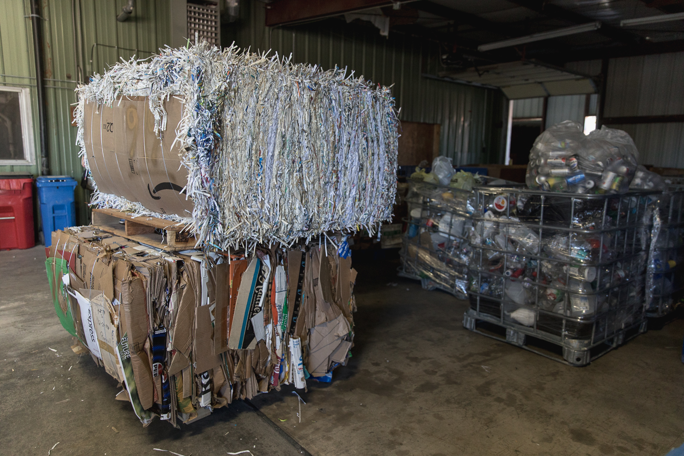 TVDSI provides recycling and shredding services for Marshall County Recycling. Adults in our day center work to process and sort the recycling and shredding we receive from area businesses and individuals.